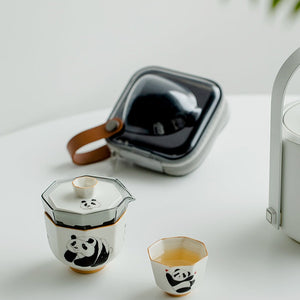 Panda x Raca Tea Pot Travel set