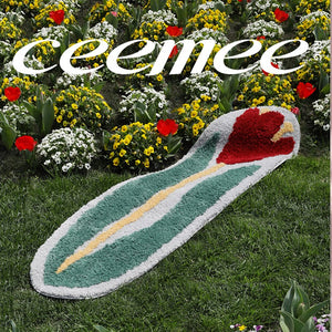 CeeMee Designer Rug - Tulip & Apple Tree Collection