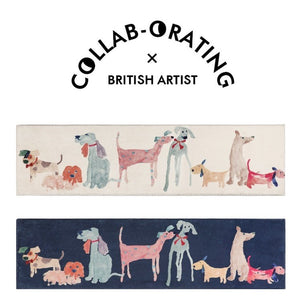 CeeMee Designer Rug - Lucky Dogs Bedside Rug