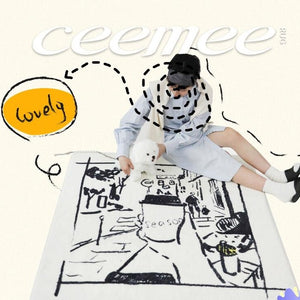 CeeMee Designer Rug - Café Terrace at Night