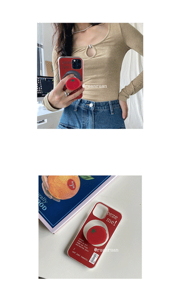 Load image into Gallery viewer, RuanRaun Tomato Phone Case+Free Grip Holder