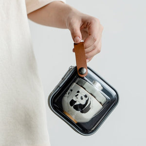 Panda x Raca Tea Pot Travel set