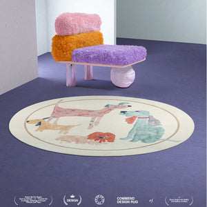 CeeMee Designer Rug - Lucky Dogs