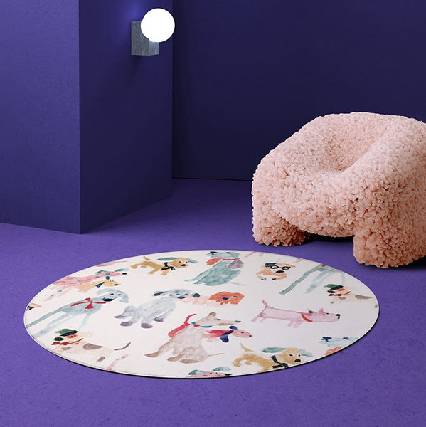 Load image into Gallery viewer, CeeMee Designer Rug - Lucky Dogs