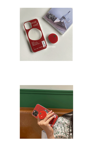 RuanRaun Tomato Phone Case+Free Grip Holder