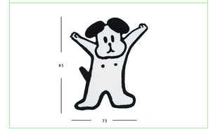AKITTO x Transparent Cave Happy Dog Rug