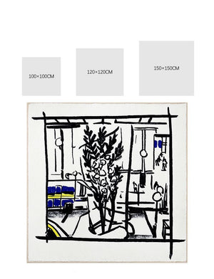 CeeMee Designer Rug - Café Terrace at Night