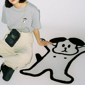 AKITTO x Transparent Cave Happy Dog Rug