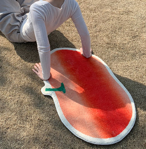 TANOMONO x FAINT H's Apple Pear Rug