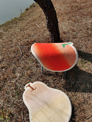 TANOMONO x FAINT H's Apple Pear Rug