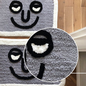 Miyake Emoji Inspired Anti-Slip Bathroom Mat