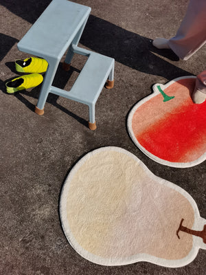 TANOMONO x FAINT H's Apple Pear Rug