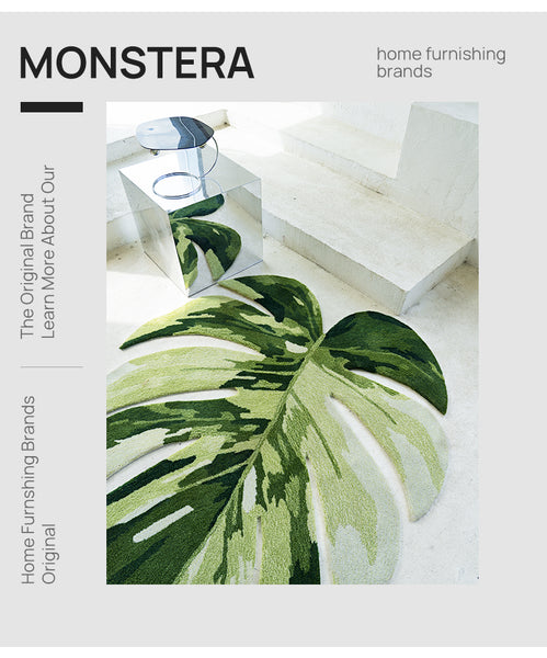 Load image into Gallery viewer, Miyake - Oh My Monstera Deliciosa Rug