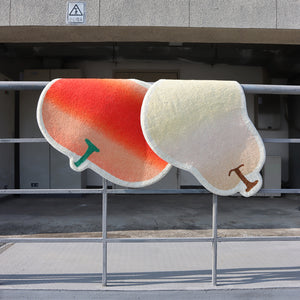 TANOMONO x FAINT H's Apple Pear Rug