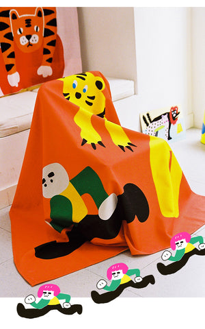 I Love Granny "RUNRUNRUN"Picnic Cloth