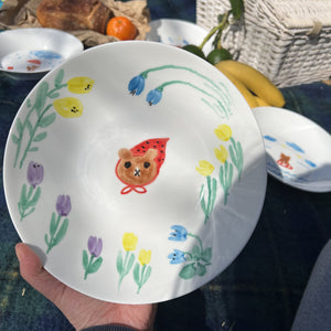 RACA's Little Bear Collection - Gift set of 4 dishes