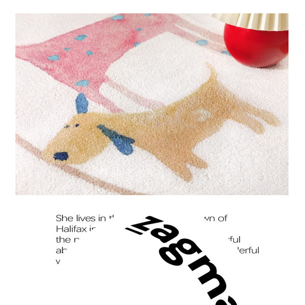Load image into Gallery viewer, CeeMee Designer Rug - Lucky Dogs