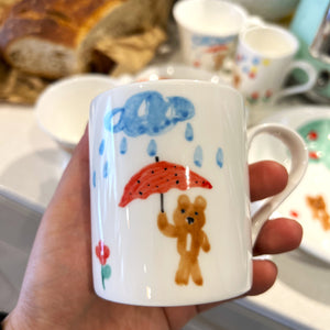 RACA Handpainted Little Bear's Coffee Cup