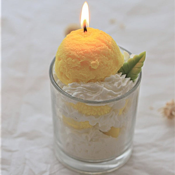 Load image into Gallery viewer, FMFS- Lemon Ice Cream Candle