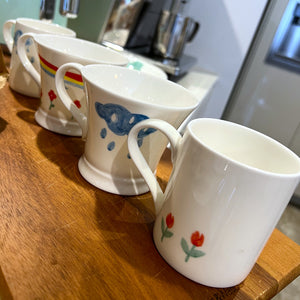 RACA Handpainted Little Bear's Coffee Cup
