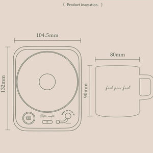 RACA Retro Mug Warmer Coaster