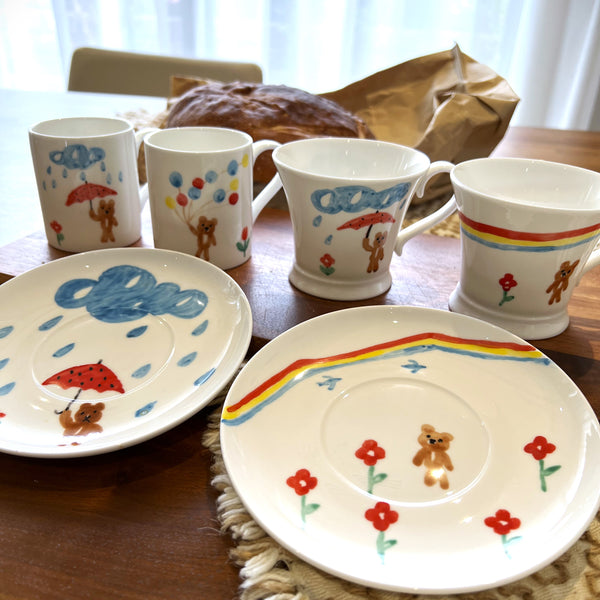 Load image into Gallery viewer, RACA Handpainted Little Bear's Coffee Cup