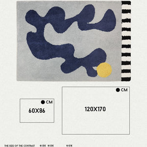 CeeMee Designer Rug - Abstract Series