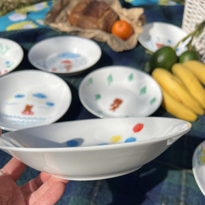 RACA's Little Bear Collection - Gift set of 4 dishes