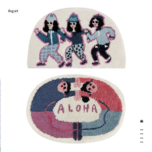 CeeMee Designer Rug - Dancing Gal