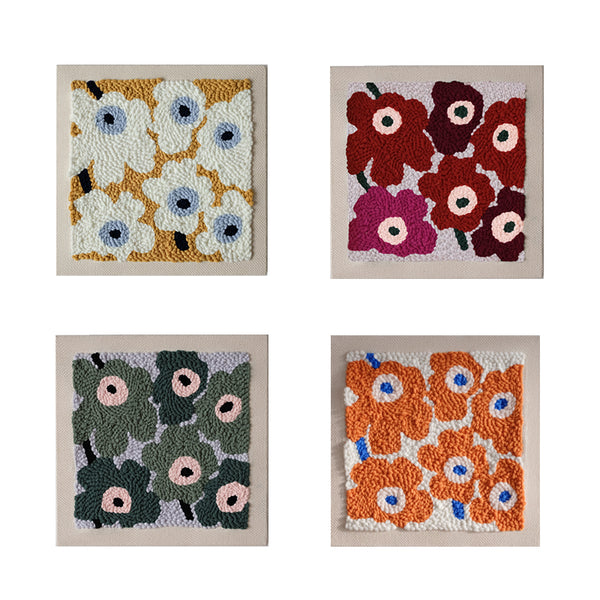 Load image into Gallery viewer, Little bigger DIY - Marimekko inspired Embroidery Kit