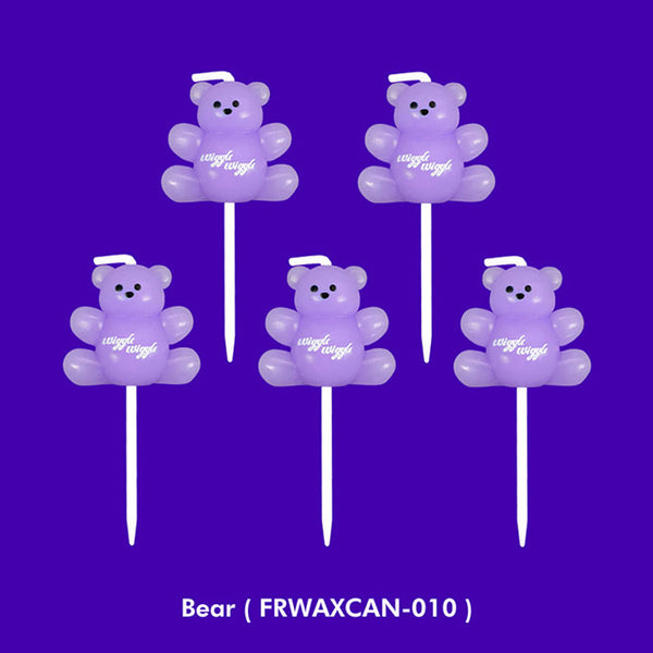 Load image into Gallery viewer, Wiggle Wiggle - Birthday Party Candles 5pc set