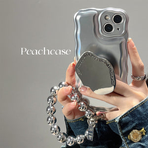 Mirror Phone Case+Free Grip Holder+Free Phone Charm