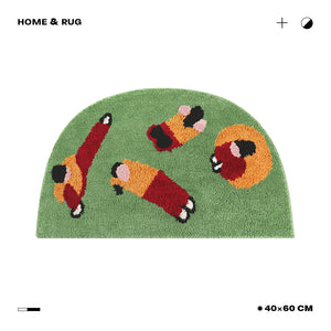 CeeMee Designer Rug - Yoga Gal