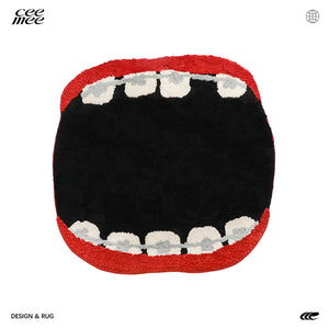 CeeMee Designer Rug - Big Mouth
