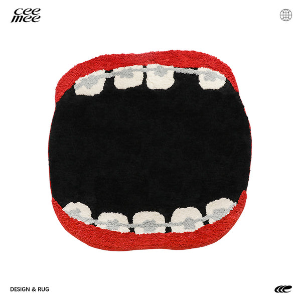 Load image into Gallery viewer, CeeMee Designer Rug - Big Mouth