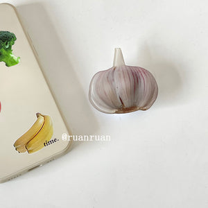 Ruanraun Garlic Phone Case+Free Grip Holder