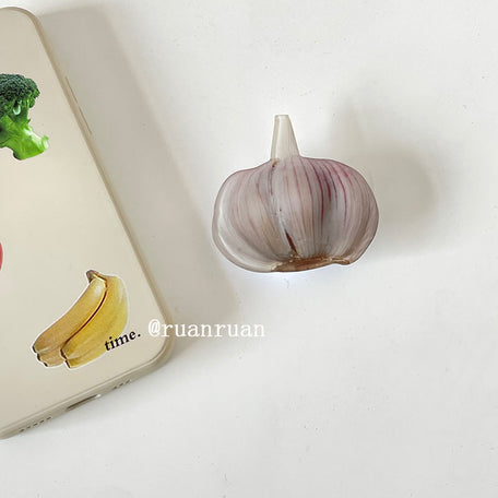 Ruanraun Garlic Phone Case+Free Grip Holder
