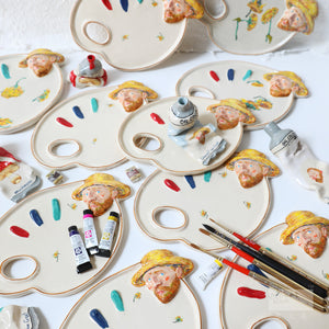 Miyake Handmade Van Gogh Paint Palettes