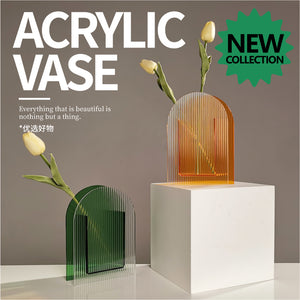 TANOMONO - Acrylic Coloured Vase