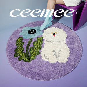 CeeMee Designer Rug - Mr. Snowball