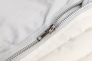 CSC BOUTIQUE GREY CONTRAST QUILTED JACKET