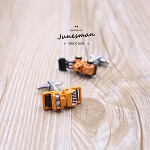 Junesman - Cufflink Transformer bumblebee