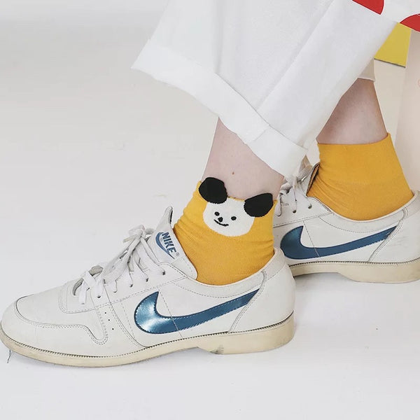 Load image into Gallery viewer, Miyake puppy socks