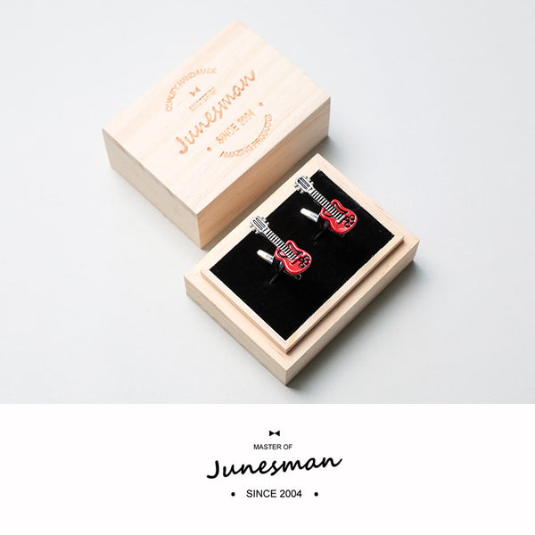 Load image into Gallery viewer, Junesman - Rock Band Cufflinks