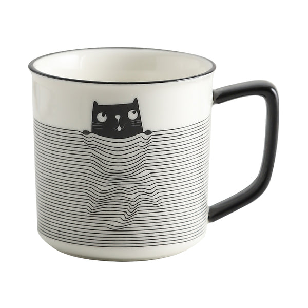 Load image into Gallery viewer, WWF Donation - RACA Meow & Foxy Handdrawing Ceramic Mugs