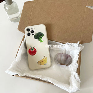 Ruanraun Garlic Phone Case+Free Grip Holder