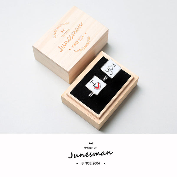 Load image into Gallery viewer, Junesman - Love Cufflinks