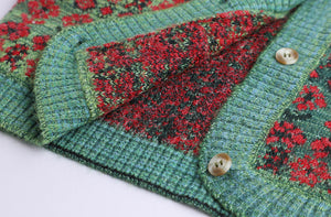 CSC BOUTIQUE CROPPED CARDIGAN - FLORA