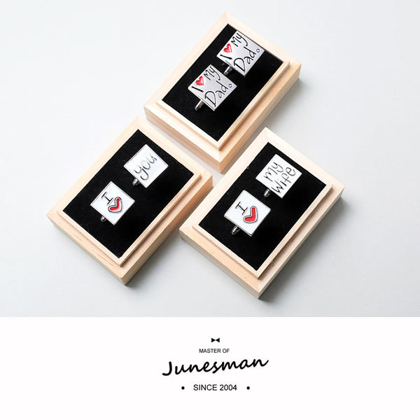 Load image into Gallery viewer, Junesman - Love Cufflinks