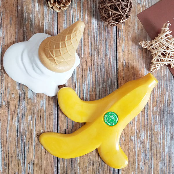 Load image into Gallery viewer, Thumbs Up! Door Stopper (Ice Cream/Banana)